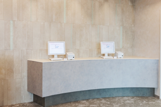 受付・予約ブース